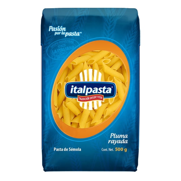 Sopa pluma rayada Italpasta 500 g
