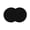 Multicolor, variant on Pure Black Round 13 Inch Placemats Set of 2, Simple Solid Color HeatResistant Non Slip Place Mats for Dining Table, Wipeable Braided Kitchen Table Mats for Housewarming