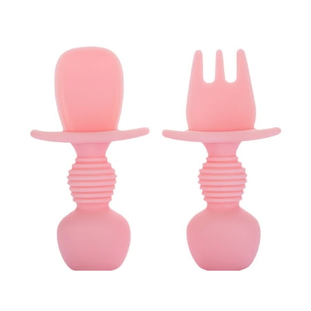 

Baby Feeding Spoon Soft Safe Eating Training Spoon