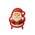 thumbnail image 2 of Christmas Mini Pie Molds, Festive Holiday Baking Tool Set with Press Design for Making Delicious Seasonal Pastries and Tarts (Santa Claus), 2 of 6