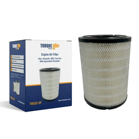 TORQUE Engine Air Filter Compatible with Select semi Trucks Replaces RS2863 AF25220 LAF1878 1619027C1 6433 88433 PA2863 CA7139 20188124 DN 3I1550 (TR522-EF)