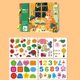 thumbnail image 4 of ToyKingdee Busy Book, Preschool Learning Activities Educational Toys Activity Book Christmas Birthday Gifts, 4 of 6
