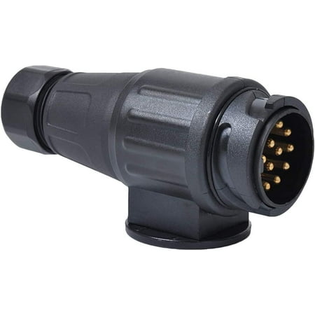 12V 13 Pin Trailer Plug Adapter Plastic 13 Pole Trailer Electrical