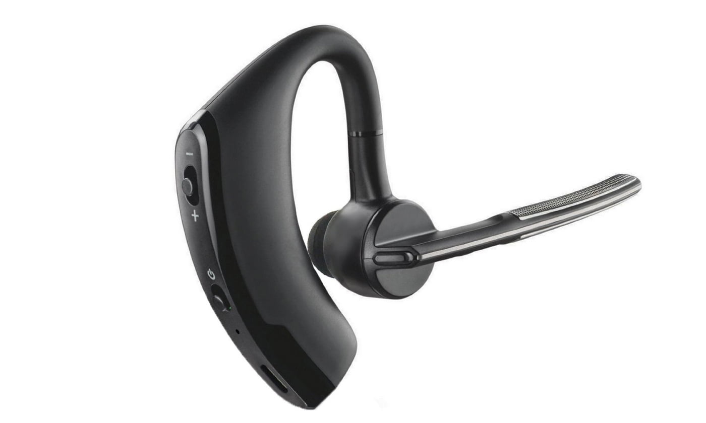 Bluetooth Headset, Voyager V8 Bluetooth 4.0 Adjustable Wireless Earphone Walmart.com