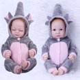 thumbnail image 1 of Mini muñeca de renacimiento de 10 pies de alto, simulación plegable de plástico para niños, educación temprana, madres novatas, juguetes de práctica para jugar en la casa, 1 of 6