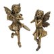 thumbnail image 4 of 2 piezas de hermanas hadas estatuas accesorios de maceta de flores adornos colgantes de resina de resina lindo multipropósito, 4 of 9