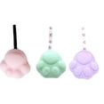 thumbnail image 3 of Cute Cat Paws for Baby Bath Brush Soft Shower Balls Scrubbing Skin Bathing Sponge, 3 of 4