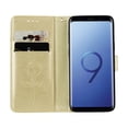 thumbnail image 4 of For Galaxy S9 Rose Embossed Horizontal Flip Environmental PU Leather Case with Holder & Card Slots, 4 of 8