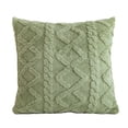 thumbnail image 1 of Funda de cojín Funda de cojín Multifuncional Lavable 43x43cm Funda de almohada Funda de almohada decorativa para el hogar Silla Sala de estar Verde, 1 of 9