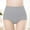 Grey, variant on High Waisted Plus Size Solid Color Briefs Lace High Waist Panties Microfiber Panties No Line Panties for Women Pack 12 Panties Lingerie plus Size Maternity Underwear under Bump Most Comfortable Womens