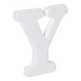 thumbnail image 1 of Unique Bargains Foam Letters Y Letter EPS White Polystyrene Letter Foam 100mm/4 Inch for Crafts, Wedding, Party Decoration, 1 of 1