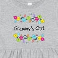 thumbnail image 4 of Inktastic Grammys Girl Bright Flowers Girls Baby Dress, 4 of 5