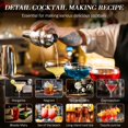 thumbnail image 3 of Mixology Bartender Kit Bar Set with Bamboo Stand, 35pcs 24oz Cocktail Shaker Set Cocktail Kit, Professional Stainless Steel Bar Tool Set, 3 of 8