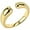 Gold, variant on Stainless Steel High Polished Wedding Band Statement Promise Pinky Ring