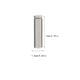 thumbnail image 5 of Riwesomey Tornillo publicitario Hueco de alto brillo Diseño aerodinámico Espejo de vidrio Clavo Tuerca ligera Perno Soporte para colgar en la pared 12x20 Herramientas y ferretería 16x70mm Riwesomey TO008095-16B, 5 of 6