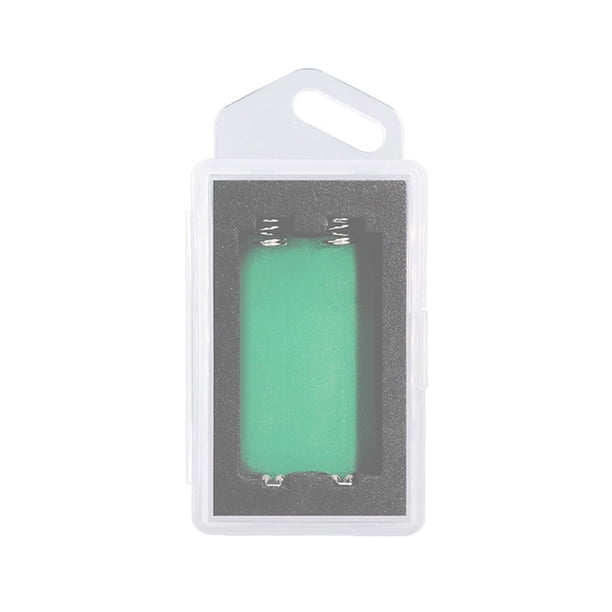 EeaseMX Cargador de batería de 2 ranuras para batería de litio de 1,5 V, con luz de giro inteligente USB, adaptador para baterías de litio AA y AAA (blanco)