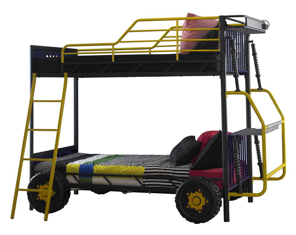 Dune Buggy Twin Over Bunk Bed, Jeep Bunk Bed