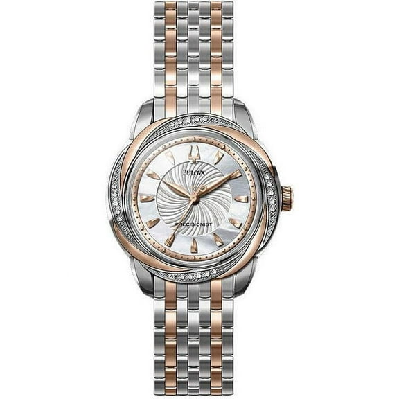 Women's Precisionist 98R153 Silver Stainless-Steel Quartz Watch
