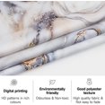 thumbnail image 4 of Jinsinto Mildew Resistant Shower Curtain Fabric Shower Curtain 180x180cm, Waterproof Washable Polyester Bathtub Bath Curtain with Hooks, Sea Turtle Pattern, 4 of 5