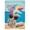 MultiColor, variant on Magnolia Gardens M011314 13 x 18 in. Double Applique Beach Hair Pineapple Polyester Garden Flag