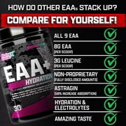Nutrex Research EAA Hydration | EAAs + BCAA Powder | Muscle Recovery, Strength, Endurance | 8G Essential Amino Acids + Electrolytes | Strawberry Watermelon 30 Serving
