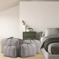 thumbnail image 1 of Fiudx Bolsa de Almacenamiento Extragrande, Tela Oxford Impermeable, Cremalleras Resistentes, Asas Reforzadas, Organizador Compacto, Ropa de Cama, Edredones, Ropa, Uso Doméstico, Tamaño 70 X 50 X 30 C, 1 of 7