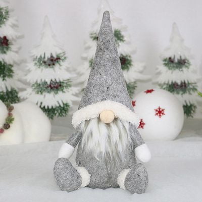 Old Christmas Window Displays KABOER Faceless Old Man Doll Christmas Decorations Window Decoration Christmas Decoration Supplies ()