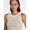 thumbnail image 5 of Time and Tru Woman's Sweater Tank, Sizes XS-XXXL, 5 of 6