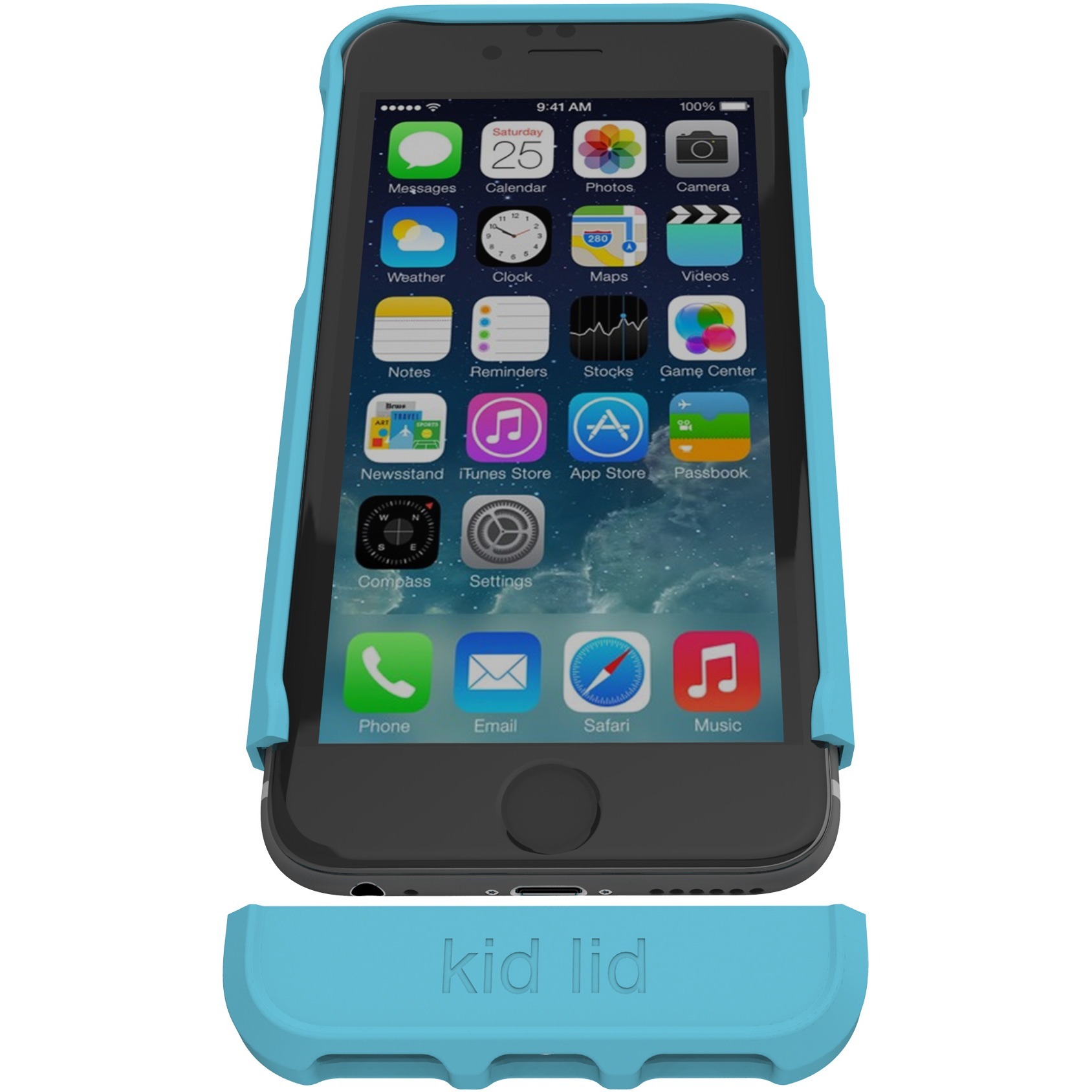Kid Lid iPhone 6/6S Case With Kid Mode Blue - Walmart.com - Walmart.com