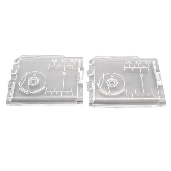 2PCS #750036001 SLIDE BOBBIN COVER PLATE Compatible with JANOME NEW HOME ELNA VIKING BABYLOCK