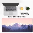 thumbnail image 4 of Large Gaming Mouse Pad (31.5×15.7), Non-Slip Rubber Base and Reinforced Lock Edges, XXL Extended Mousepad for Work, Game, Desk mat, Desktop Decoration | Dusk Mountain, 4 of 4