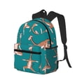 thumbnail image 2 of Lsque Giraffes Doing Various Yoga Classic Casual Backpack - Large Capacity Water-Resistant Backpack for School, Work, Travel, and Outdoor Activities, 2 of 8