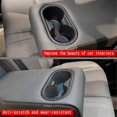 thumbnail image 4 of Car Rear Back Seat Water Cup Holder Panel Trim Frame for 2024+ Car Interior Accessories B, 4 of 5
