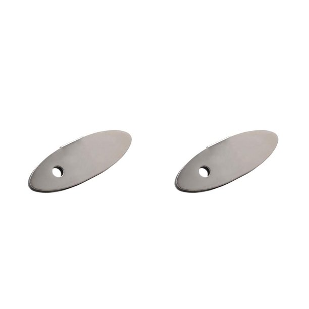 Speravity Pastilla de freno Firmeza de acero inoxidable Instalación práctica Tamaño compacto Pieza de ciclismo Accesorios mejorados Placa de Clásico/Sin marcar 2piezas