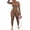 Khaki, variant on Two Piece Sets for Women Outfits Track Suits Long Sleeve Top Jogger Legging Pants Lounge Workout Sets for women Black L