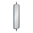 thumbnail image 4 of Kate and Laurel Kasota Traditional Slim Panel Wall Mirror, 9 x 36, Navy Blue, Vintage Tall Mirror for Use as Versatile Entryway or Bedroom Wall Decor, 4 of 8