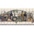 thumbnail image 1 of Tile Mural Kitchen Backsplash - Wine Fruit and Cheese Pantry - by Janet Kruskamp, 1 of 1