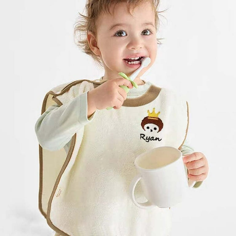 Bibs Baby Bibs Terry Cotton Pullover Infant Towel Bibs Full Coverage Toddler Bibs Pullover Baby Bibs Absorbent Cotton Terry Towel Toddler Waterproof Washable Soft and Absorbent Walmart