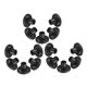 thumbnail image 5 of Hytrove 15Ud Protectores De Punta Para Bastones De Tienda En Negro Compatible Con Varios, 5 of 8
