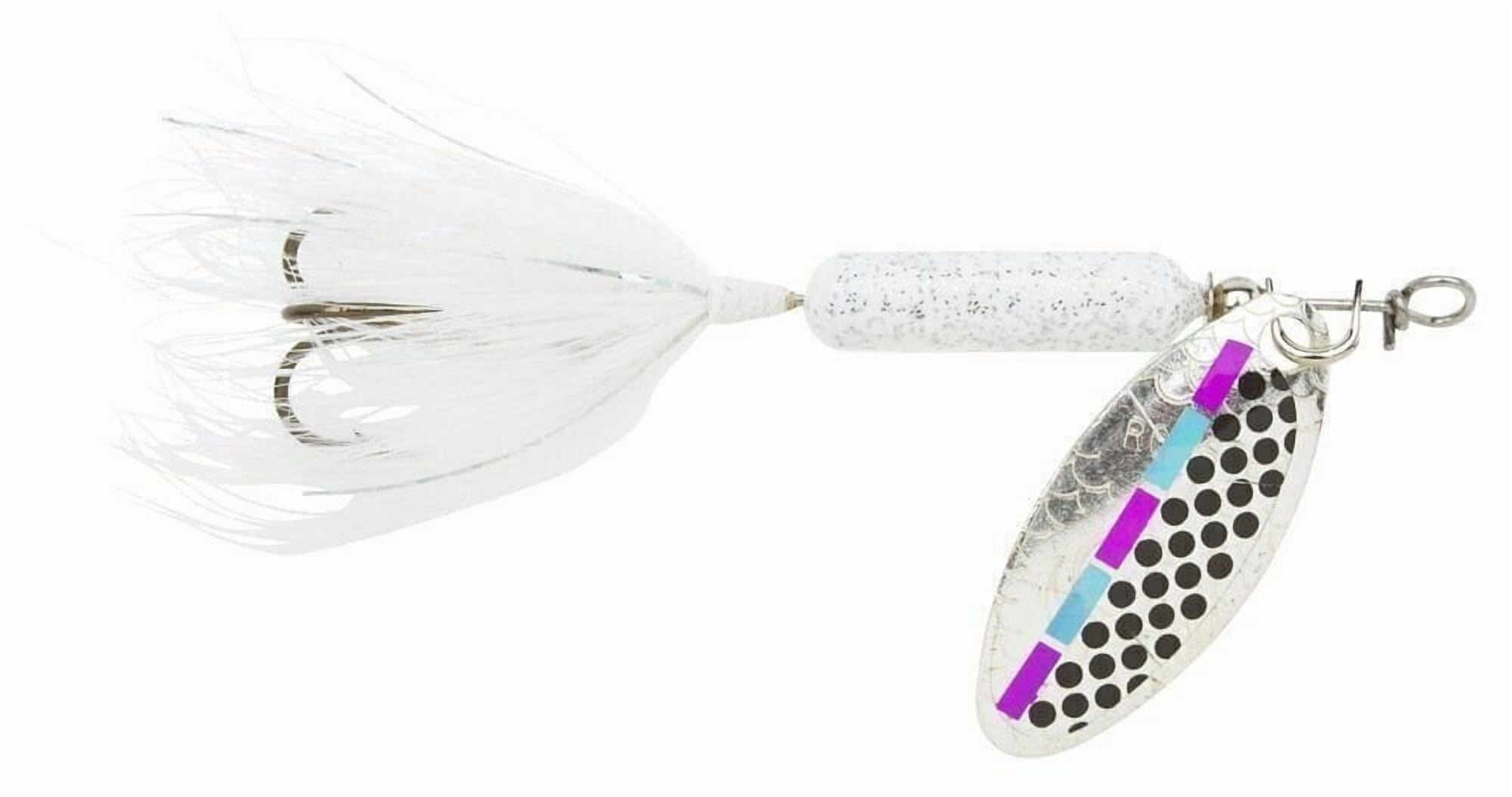 (2 pack) Yakima Bait Worden's Original UV Coated Rooster Tail Lure, Tinsel Shad, 1/16 oz.
