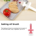 thumbnail image 6 of Oil Brush BBQ Grill Baking Nylon Brush Barbeque Reusable Oil Applying Tool with Plastic Handle, Pink, 6 of 11