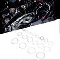 thumbnail image 3 of 450pcs 18 Sizes Oil Drain Plug Aluminum Washer Gasket Assortment Set with Plastic Box, 3 of 4