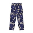 thumbnail image 4 of Xecao Lilies Flowers Men's Straight Lounge Pajama Pants: The Ultimate in Comfortable Sleepwear, 4 of 9