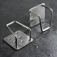 thumbnail image 3 of Qucyy Piece Quality Sponge Holder for Kitchen Sink, Small Strong Adhesive Stainless Steel Sponge Holder, Rustproof and Waterproof Quick Dry Kitchen Sink Caddy, 3 of 5