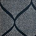 thumbnail image 3 of Plutus Pitaya Blue and White Luxury Throw Pillow - Double sided 18" x 18", 3 of 3