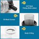 thumbnail image 4 of Water Pump Strainer,3/8 Inch Hose for Water Pump 12V DC 80PSI Camper, 4 of 5