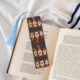 thumbnail image 4 of Kdxio Fall Gnomes Print Metal Tassel Bookmarks,Perfect Gift for Art Lovers and Bookworms Metal Bookmarks for Women, 4 of 8
