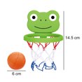 thumbnail image 3 of Bañera Baloncesto Bonito juego de cestas con forma de gato Panda, juguetes de pelota para niño para ducha de baño (aro de rana) Ndcxsfigh libre de BPA, 3 of 8