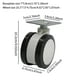 thumbnail image 3 of Ruedas giratorias universales para muebles con ruedas, ruedas giratorias portátiles silenciosas con placa giratoria de 360 degree para camas y mesas, 3 of 9