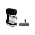 thumbnail image 1 of Máquina de espresso manual Smeg negra con set de tamper, 1 of 9